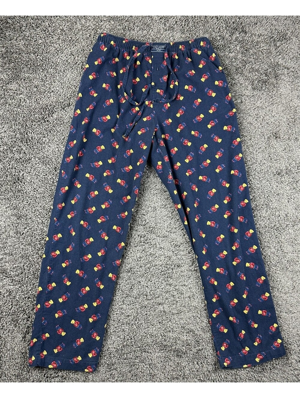 Polo Ralph Lauren Polo Bear Pajama Pants Navy Blue Medium